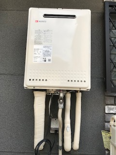 神奈川県横浜市磯子区 K様 ノーリツ給湯器 GT-2460SAWX BL ノーリツ 24号オート追焚付給湯器 交換後