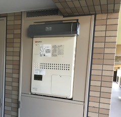 神奈川県横須賀市 O様 ノーリツ給湯器 GTH-2444AWX3H-1 BL 24号フルオート給湯暖房給湯器 交換工事 交換後