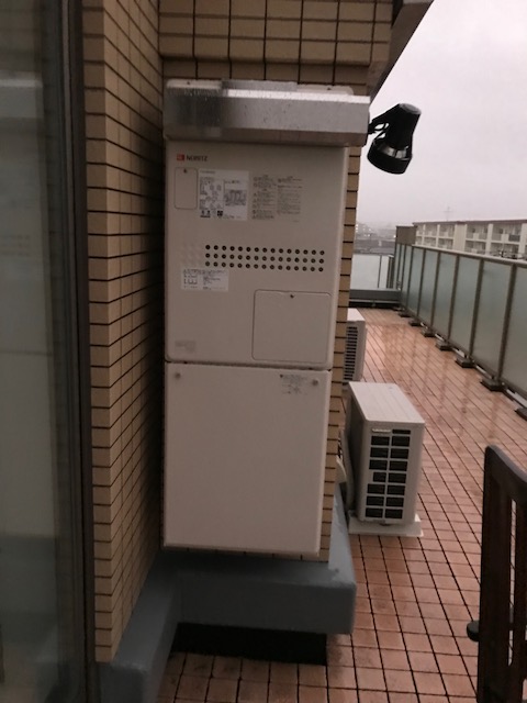 神奈川県川崎市中原区 H様 ノーリツ給湯器 GTH-2444AWX3H-1 BL 24号フルオート給湯暖房給湯器 交換工事 交換後