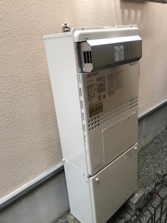 東京都国分寺市 N様 ノーリツエコジョーズ GTH-C2450AW3H-1 BL 24号スタンダード（フルオート）給湯暖房給湯器 交換工事 交換後