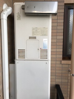 神奈川県川崎市多摩区 T様 ノーリツエコジョーズ GTH-C2450AW3H-1 BL 24号スタンダード（フルオート）給湯暖房給湯器 交換工事 交換前
