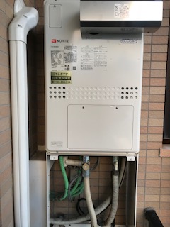 神奈川県川崎市多摩区 T様 ノーリツエコジョーズ GTH-C2450AW3H-1 BL 24号スタンダード（フルオート）給湯暖房給湯器 交換工事 交換後