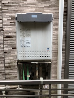 東京都文京区M様 ノーリツ給湯器 GT-2460AWX BL 24号フルオート追焚付給湯器 交換工事 交換前