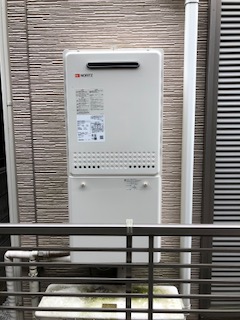 東京都文京区M様 ノーリツ給湯器 GT-2460AWX BL 24号フルオート追焚付給湯器 交換工事 交換後