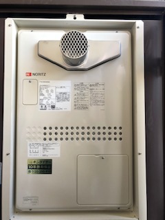 大阪府堺市堺区 Ｂ様 ノーリツ給湯器 GTH-2444AWX3H-T-1 BL 24号フルオート給湯暖房給湯器 交換工事 交換後