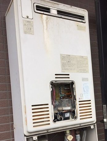 東京都西東京市 O様 ノーリツエコジョーズ GTH-C2450AW3H-1 BL 24号スタンダード（フルオート）給湯暖房給湯器 交換工事 交換前