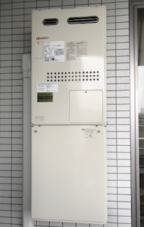 東京都江東区 M様 ノーリツ GTH-2444AWX3H-1 BL 24号フルオート給湯暖房給湯器 交換工事 交換後