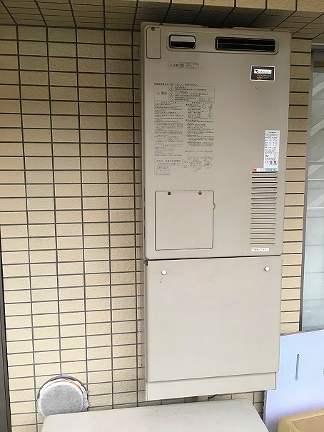神奈川県横浜市港南区 H様 ノーリツエコジョーズ GTH-C2450SAW3H-1 BL 24号シンプル（オート）給湯暖房給湯器 交換工事 交換前
