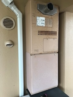 神奈川県横浜市栄区 K様 ノーリツエコジョーズ GTH-C2450AW3H-1 BL 24号スタンダード（フルオート）給湯暖房給湯器 交換工事 交換前