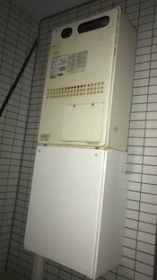 東京都江東区 M様 ノーリツ GTH-2444AWX3H-1 BL 24号フルオート給湯暖房給湯器 交換工事 交換前