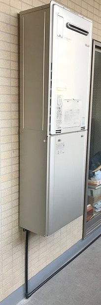 神奈川県藤沢市 I様 リンナイエコジョーズ RUFH-E2405SAW2-3(A) 24号フルオート給湯暖房給湯器 交換工事 交換後