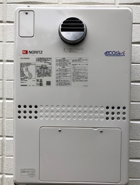 兵庫県姫路市 Ｈ様 ノーリツエコジョーズ 	GTH-C2450AW3H-1 BL 24号スタンダード（フルオート）給湯暖房給湯器 交換工事 交換後
