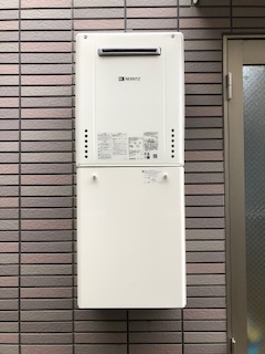 東京都北区 K様 ノーリツ給湯器 GT-2460AWX-1 BL 24号フルオート追焚付給湯器 交換工事 交換後