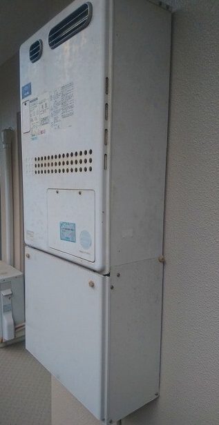 兵庫県神戸市兵庫区 S様 ノーリツエコジョーズ GTH-C2450AW3H-1 BL 24号スタンダード（フルオート）給湯暖房給湯器 交換工事 交換前