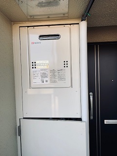神奈川県横浜市港南区 K様 ノーリツ　GQ-1639WS-1 BL　16号オートストップ給湯専用給湯器　交換工事 交換後