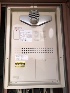 大阪府堺市西区 Ｎ様 ノーリツ給湯器 GTH-2444SAWX3H-T-1 BL 24号オート給湯暖房給湯器 交換工事 交換後