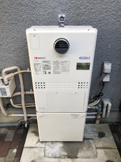 大阪府守口市 Ｈ様 ノーリツエコジョーズ GTH-C2450AW3H-1 BL 24号スタンダード（フルオート）給湯暖房給湯器 交換工事 交換後