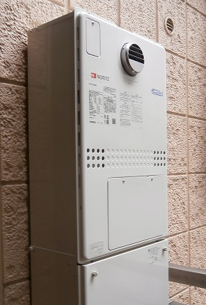 東京都文京区 M様 ノーリツエコジョーズ  GTH-C2451AW6H-1 BL 24号スタンダード（フルオート）給湯暖房給湯器 交換工事 交換後