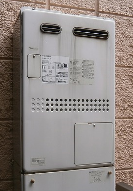 東京都文京区 M様 ノーリツエコジョーズ  GTH-C2451AW6H-1 BL 24号スタンダード（フルオート）給湯暖房給湯器 交換工事 交換前