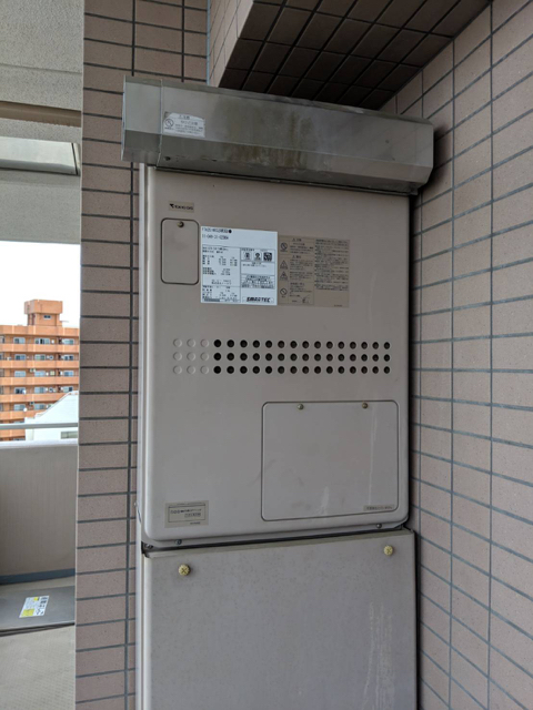 東京都豊島区 Ｗ様 ノーリツエコジョーズ GTH-C2450AW3H-1 BL 24号スタンダード（フルオート）給湯暖房給湯器 交換工事 交換前