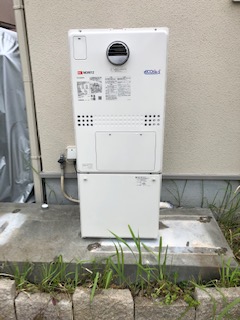 兵庫県神戸市西区 Ｏ様 ノーリツエコジョーズ GTH-C2450AW3H-1 BL 24号スタンダード（フルオート）給湯暖房給湯器 交換工事 交換後