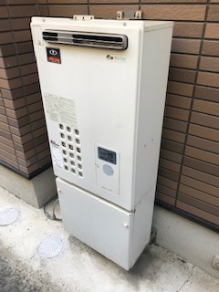 奈良県生駒市 T様 ノーリツエコジョーズ GTH-C2450AW3H-1 BL 24号スタンダード（フルオート）給湯暖房給湯器 交換工事 交換前