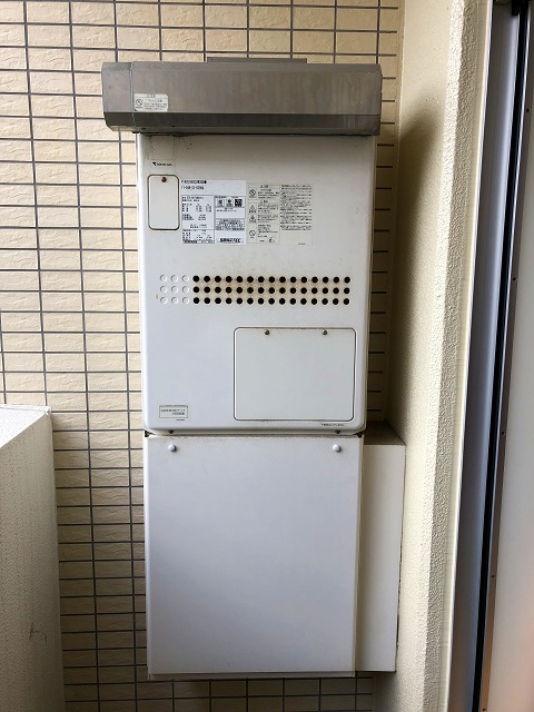 神奈川県横浜市栄区 S様 ノーリツエコジョーズ GTH-C2450AW3H-L-1 BL 24号スタンダード（フルオート）給湯暖房給湯器 交換工事 交換前