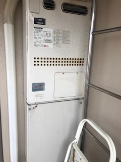 兵庫県神戸市垂水区 K様 ノーリツエコジョーズ GTH-C2450AW3H-1 BL 24号スタンダード（フルオート）給湯暖房給湯器 交換工事 交換前