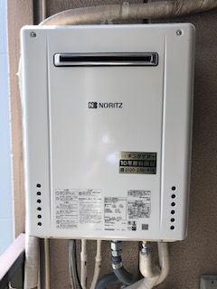 大阪府大阪市大正区 Ｓ様 ノーリツ給湯器 GT-2460AWX-1 BL 24号フルオート追焚付給湯器 交換工事 交換後