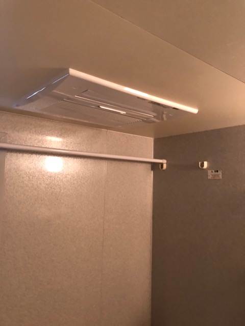 兵庫県神戸市灘区 S様 リンナイ天井形浴室暖房乾燥機 RBH-C418K2P 天井形浴室暖房乾燥機 交換工事 交換後