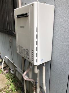 千葉県船橋市 Ｄ様 ノーリツ給湯器 GT-2460SAWX-1 BL 24号オート追焚付給湯器 交換工事 交換後