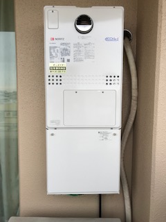神奈川県相模原市中央区 Ｎ様 ノーリツエコジョーズ GTH-C2450AW3H-1 BL 24号スタンダード（フルオート）給湯暖房給湯器 交換工事 交換後