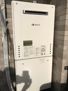 神奈川県相模原市緑区 Ｓ様 ノーリツ給湯器 GT-2060AWX-1 BL 20号フルオート追焚付給湯器 交換工事 交換後