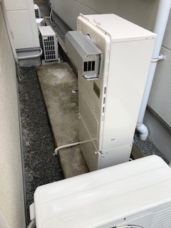 大阪府和泉市 Ｋ様 ノーリツエコジョーズ GTH-C2450AW3H-1 BL 24号スタンダード（フルオート）給湯暖房給湯器 交換工事 交換後