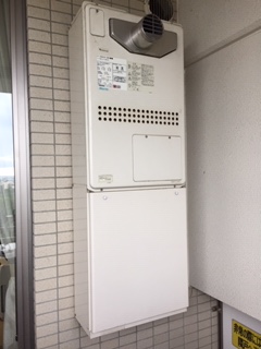 東京都西東京市 Ｎ様 ノーリツエコジョーズ GTH-C2450SAW3H-T-1 BL 24号シンプル（オート）給湯暖房給湯器 交換工事 交換前