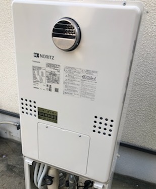 兵庫県芦屋市 Ｏ様 ノーリツエコジョーズ GTH-C2460AW3H BL 24号スタンダード（フルオート）給湯暖房給湯器 交換工事 交換後