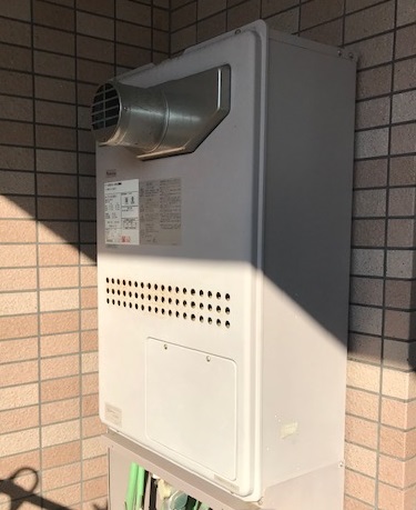 東京都品川区 Ｎ様 ノーリツエコジョーズ GTH-C2450AW3H-T-1 BL 24号スタンダード（フルオート）給湯暖房給湯器 交換工事 交換前