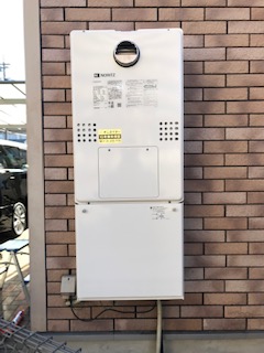 愛知県瀬戸市 Ｋ様 ノーリツエコジョーズ GTH-C2460SAW3H BL 24号シンプル（オート）給湯暖房給湯器 交換工事 交換後