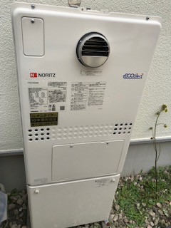 神奈川県横浜市泉区 Ａ様 都市ガス ノーリツエコジョーズ GTH-C2451AW6H-1 BL 24号スタンダード（フルオート）給湯暖房給湯器 交換工事 交換後