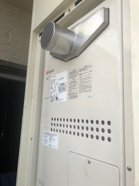 兵庫県西宮市 Ｔ様 都市ガス ノーリツ給湯器 GTH-2444AWX3H-T-1 BL 24号フルオート給湯暖房給湯器 交換工事 交換後