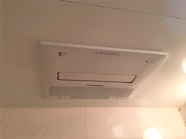 兵庫県神戸市西区 Ｋ様 ノーリツ天井形浴室暖房乾燥機 BDV-4104AUKNC-BL 交換工事 交換後