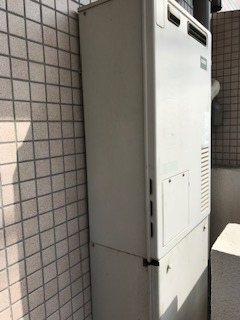 神奈川県横浜市南区 Ｎ様 都市ガス ノーリツエコジョーズ GTH-C2450AW3H-1 BL 24号スタンダード（フルオート）給湯暖房給湯器 交換工事 交換前