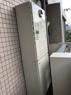 神奈川県横浜市南区 Ｎ様 都市ガス ノーリツエコジョーズ GTH-C2450AW3H-1 BL 24号スタンダード（フルオート）給湯暖房給湯器 交換工事 交換後