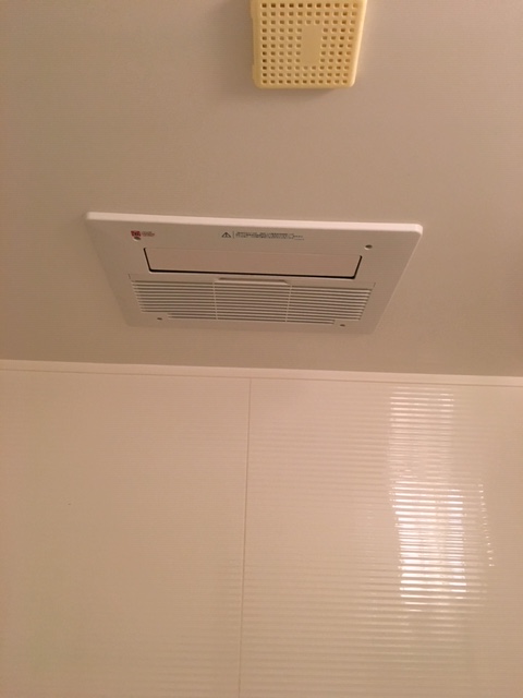 兵庫県神戸市東灘区 O様 ノーリツ 天井形浴室暖房乾燥機 	BDV-3306AUKNSC-J2-BL 交換工事 交換後