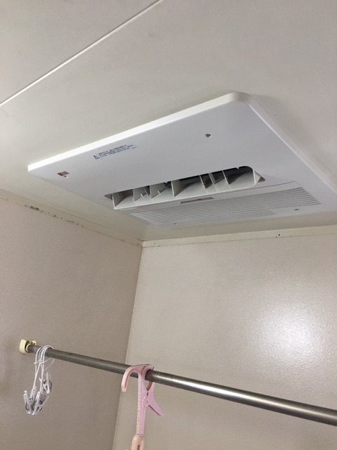 兵庫県伊丹市 Ｉ様 ノーリツ天井形浴室暖房乾燥機 BDV-4104AUKNC-BL 交換工事 交換後