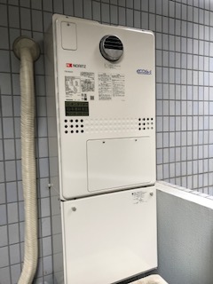 神奈川県川崎市高津区 K様 都市ガス ノーリツエコジョーズ GTH-C1650AW-1 BL 16号スタンダード（フルオート）給湯暖房給湯器 交換工事 交換後