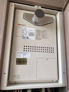 愛知県名古屋市緑区 Ｏ様 都市ガス ノーリツ給湯器 GTH-2444SAWX3H-T-1 BL 24号オート給湯暖房給湯器 交換工事 交換後