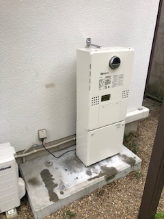 奈良県生駒市 Ｎ様 	都市ガス ノーリツエコジョーズ GTH-C2461AWD BL 24号スタンダード（フルオート）給湯暖房給湯器 交換工事 交換後