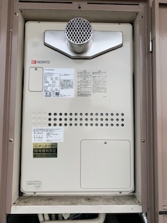 愛知県稲沢市 Ａ様 都市ガス ノーリツ給湯器 GTH-2444AWX3H-T-1 BL 24号フルオート給湯暖房給湯器 交換工事 交換後