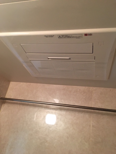 東京都文京区 O様 リンナイ天井形浴室暖房乾燥機 RBH-C418K3P  交換工事 交換後